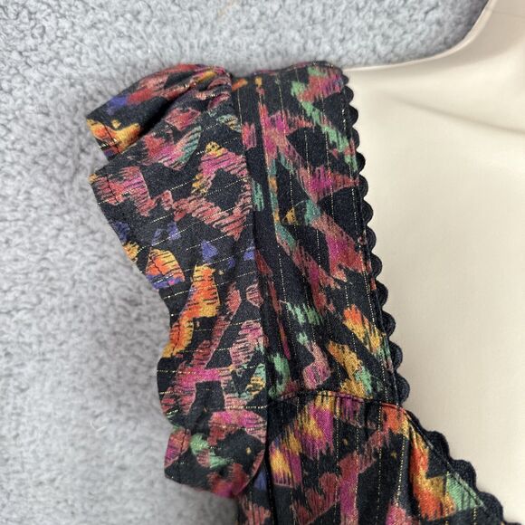 Anthropologie‎ Love The Label Dress XS NWT Boho Fairy Kaleidoscope Midi Cutout - Picture 5 of 14